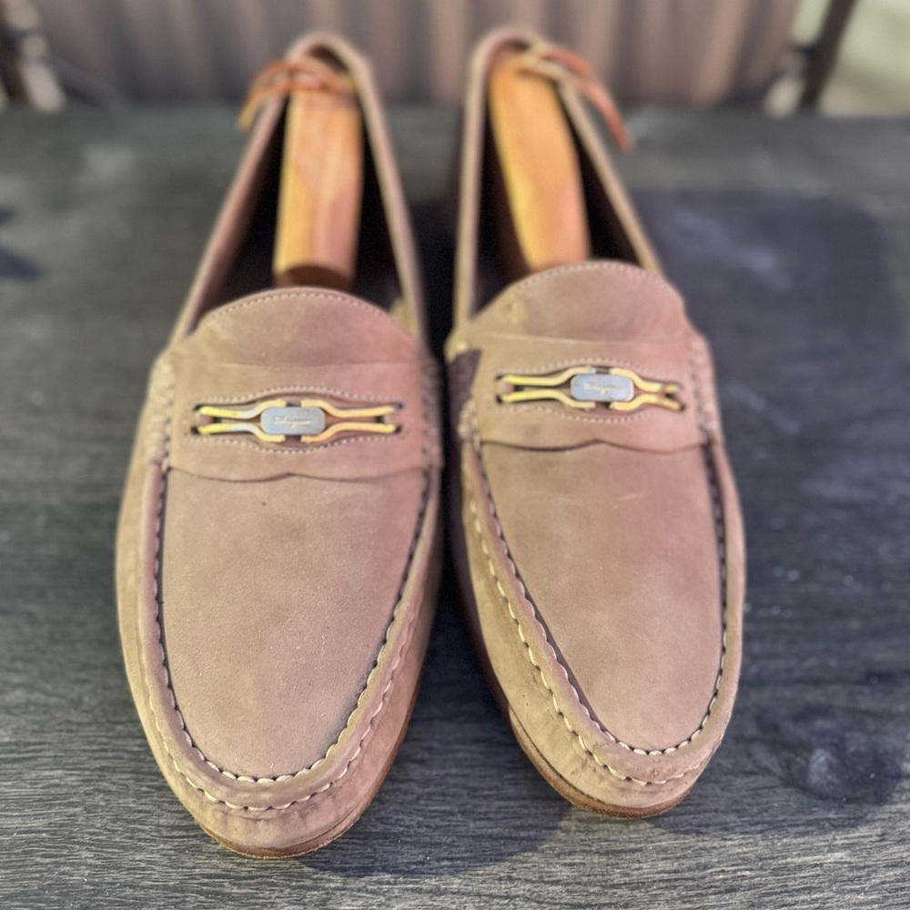 Salvatore Ferragamo Size 10 Mens Loafers